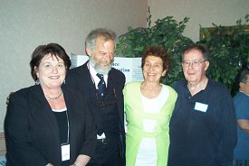 Left to Right:
Andy Lou Sumers, Dr. Stevan Gressitt
Joan Gadsby, Dr. Sheldon Cameron