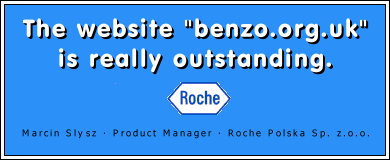 The website 'benzo.org.uk' is really outstanding.
- Marcin Slysz, Product Manager, Roche Polska